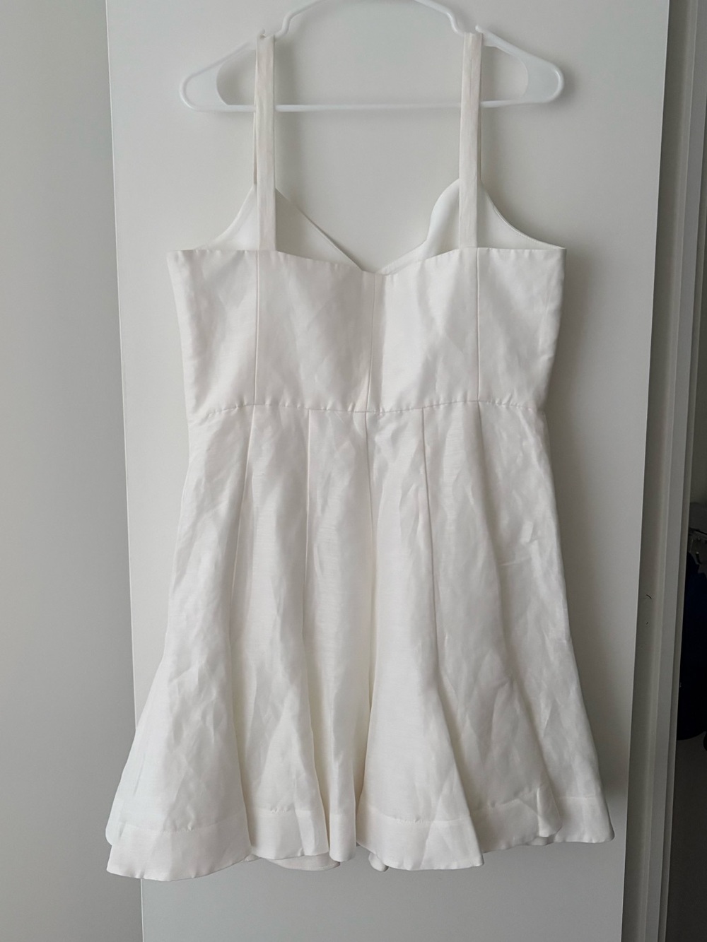 Club Monaco Fluted Hem Mini Dress - Picture 7 of 11